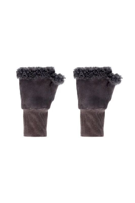 Women's Coats with PocketsGisella Women’s Shearling Gloves - Anthracite