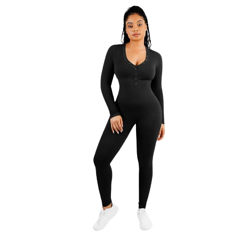 waist cincher for hourglass figureBodycon Jumpsuit