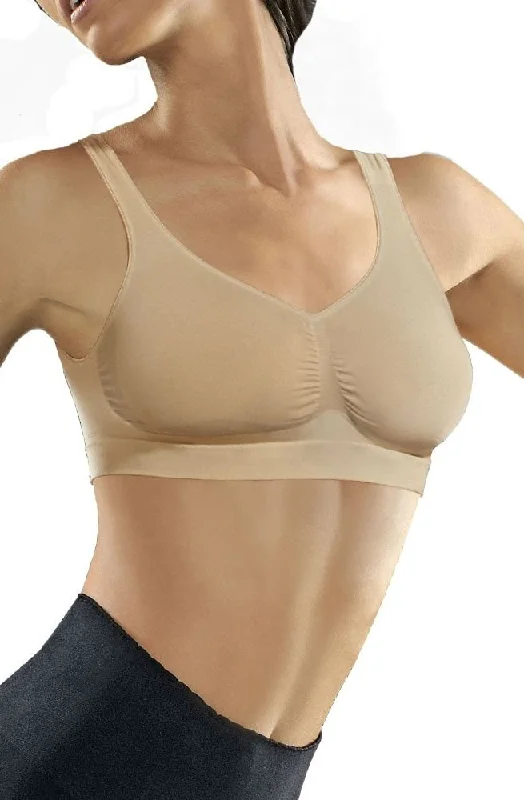 seamless shapewear for sensitive skinControl Body  Medium Compression Push Up Bra Skin