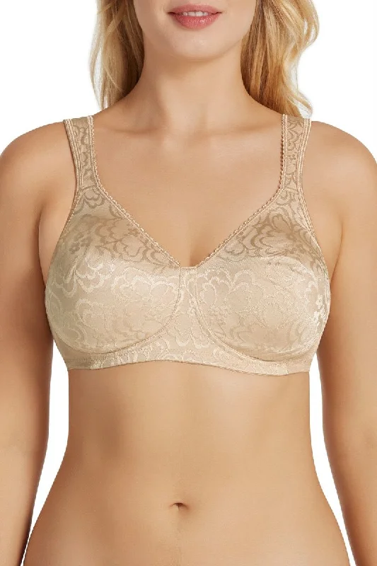 seamless nursing bra with easy-access clipsPLAYTEX ULTIMATE LIFT & SUPPORT WIREFREE BRA Y1055H