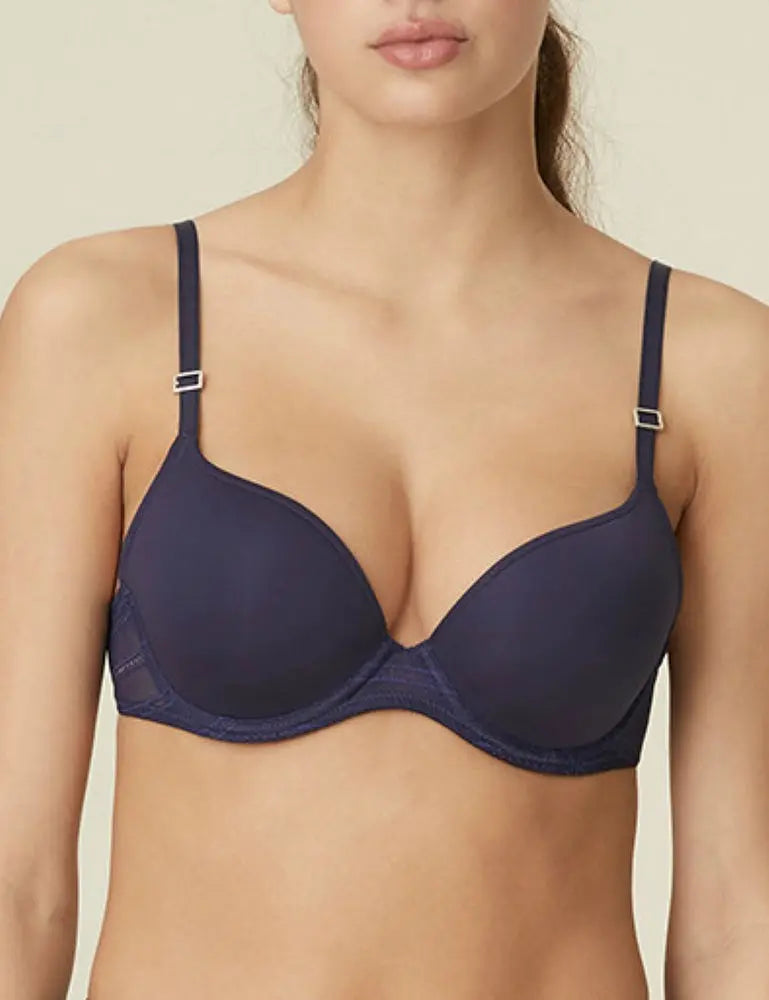 wireless bra with molded cupsMarie Jo Charles Push Up Bra 121907