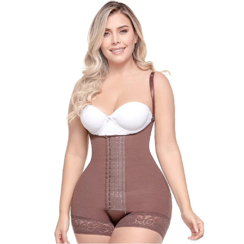 plus-size waist cincher with power mesh for supportEssential Postpartum Shapewear: Comfort and Style After Giving Birth SON-066