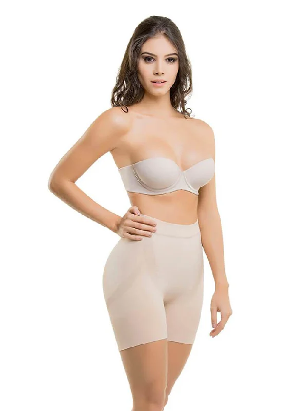 firm-control shapewear for party dressesREF. 1504: SEAMLESS ABDOMEN CONTOURING SEAMLESS THERMAL SHORTS