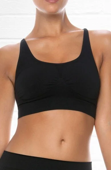 seamless body shaper for daily wearControl Body  Sports Bra Nero