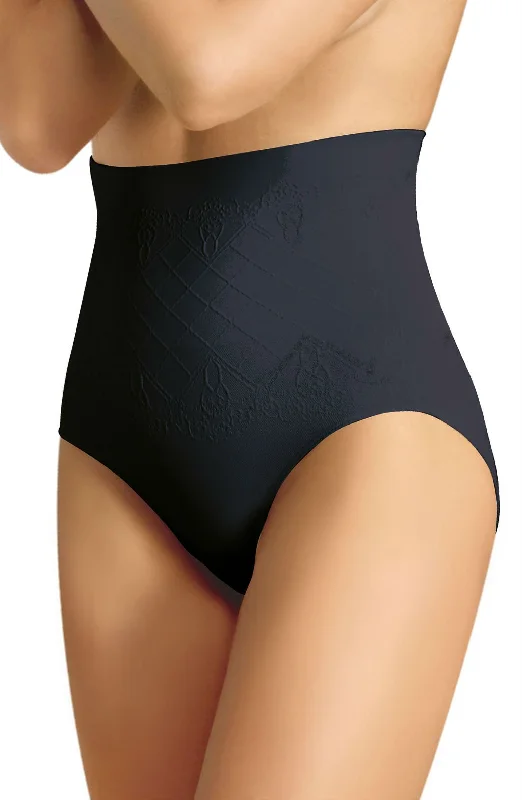 seamless body brief with thong backControl Body  High Waist Shaping Brief Nero