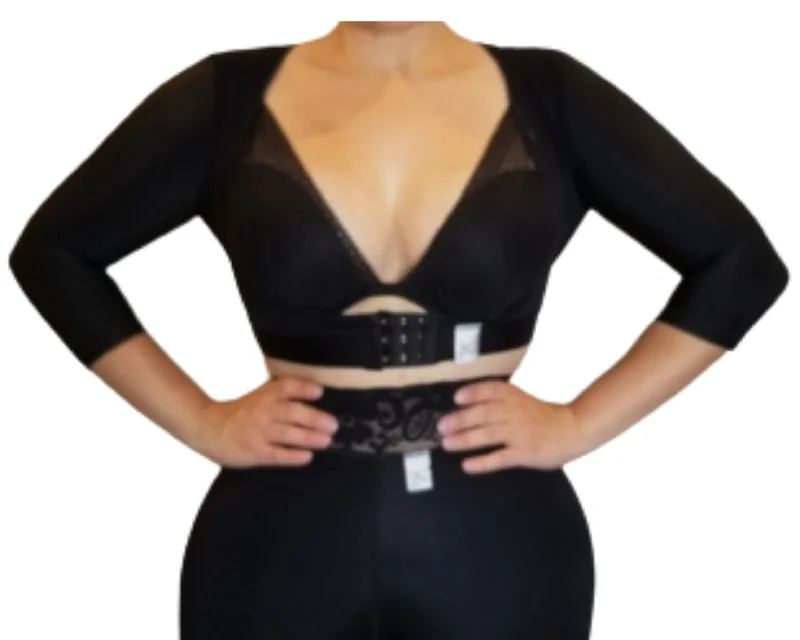 seamless shapewear for figure-hugging dressesCurvas Sleeve Vest Ref: 0896