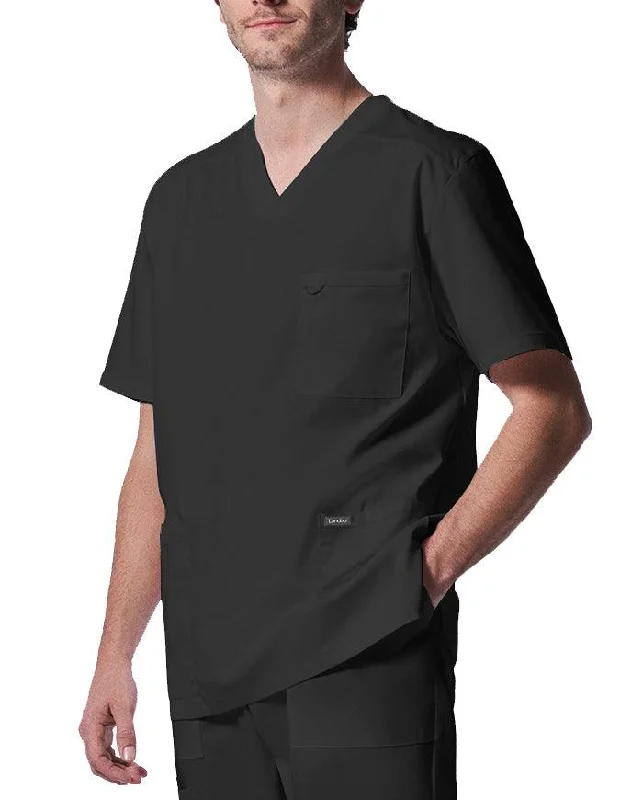 Women's Rain CoatsLandau ProFlex Men's 4 Pocket V-Neck Scrub Top