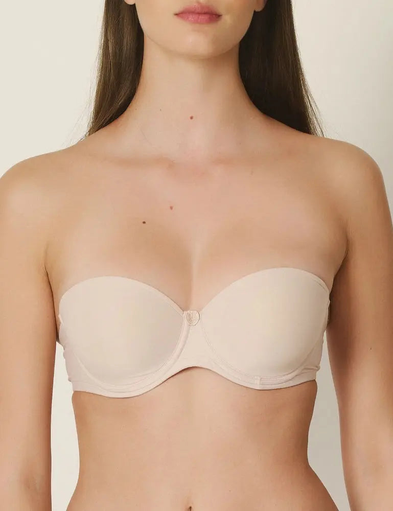 full-coverage bra for large bustsMarie Jo Tom Strapless 120828