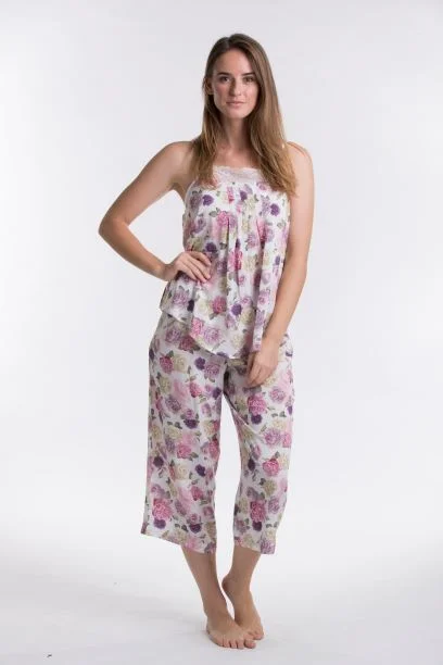 women's pajamas with a relaxed fitCAMISOLE TOP - HIGH GARDEN