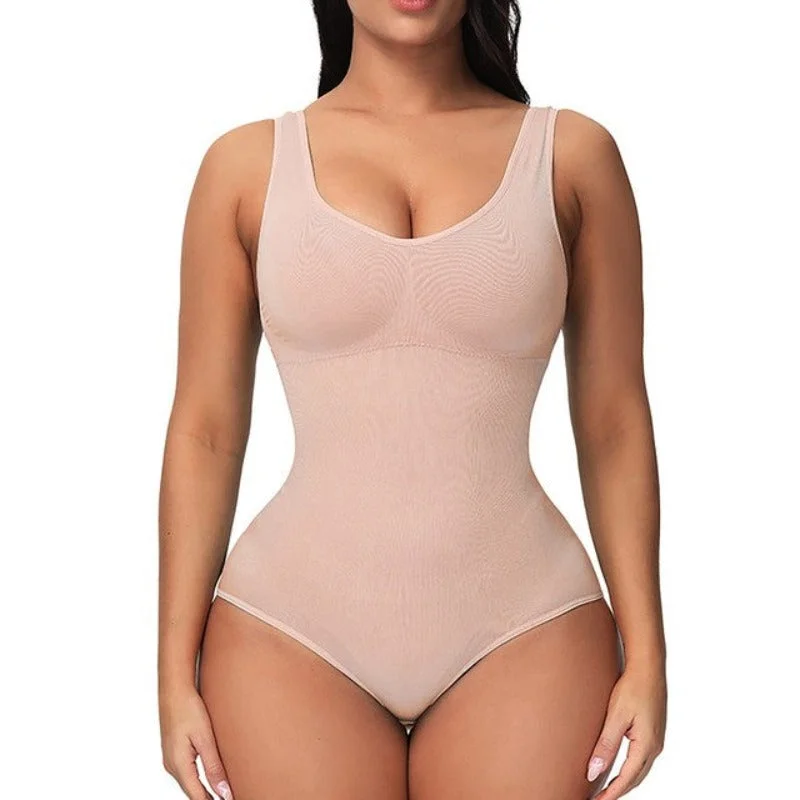 plus-size body suit for smoothingSeamless Shapewear Bodysuit For Females