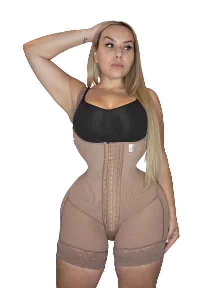 high-slit dress shaper with invisible seamsCurvas Faja Ref: 1001 (Custom)