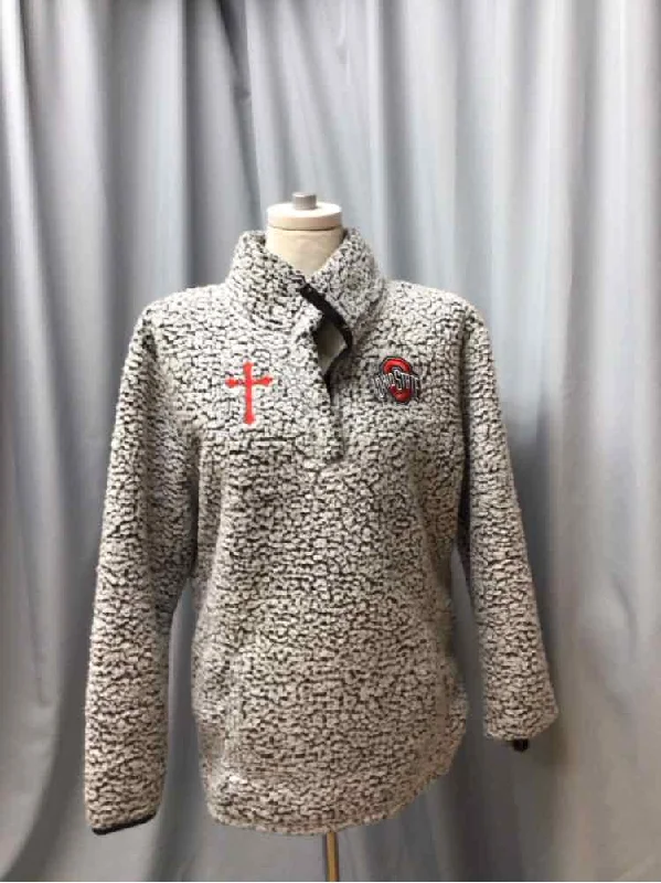 Women's Coats with Fur Trimmed PocketsOHIO STATE SIZE LARGE Ladies JACKET