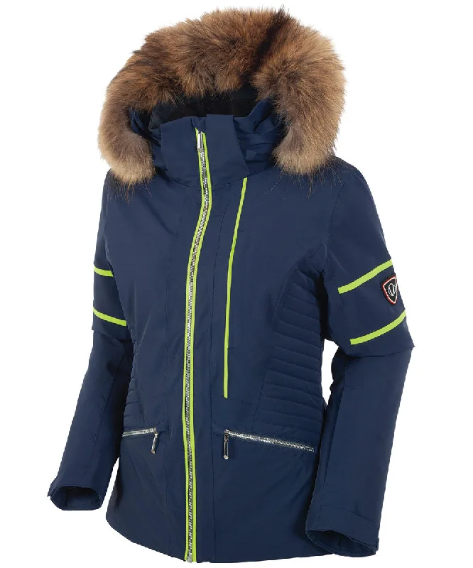 Women's Trench CoatsWomen's Isabella Insulated Jacket with Removable Fur Ruff