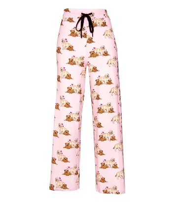 women's pajamas with a cozy, warm feelAmanda Blu Puppy Love Pajama Pants