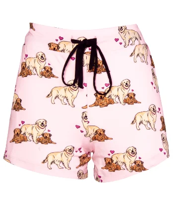 women's pajamas with a relaxed, casual vibeAmanda Blu Puppy Love Pajama Shorts