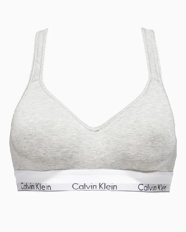 seamless bra for minimizersCALVIN KLEIN PADDED CROP QF1654