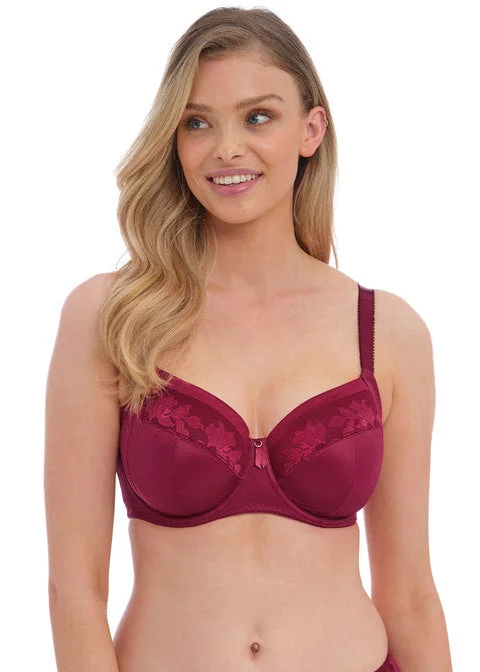 seamless underwire braIllusion Berry Uw Side Support Bra