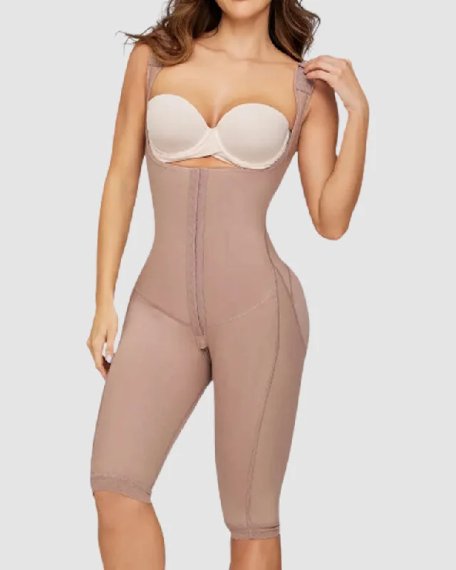 plus-size body suit for smoothingPostpartale Bauchkontrolle Lange Beine Bodysuits Shapewear