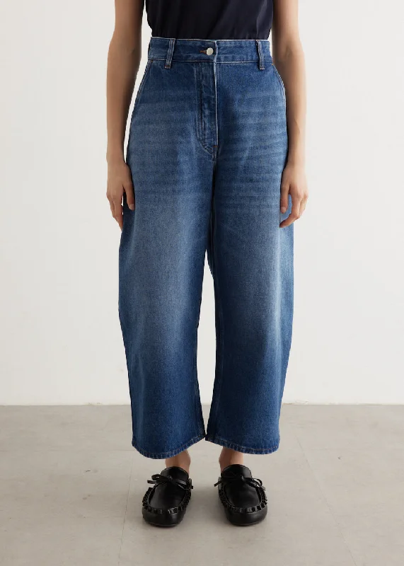 Women's Cropped PantsChalco Denim Pants