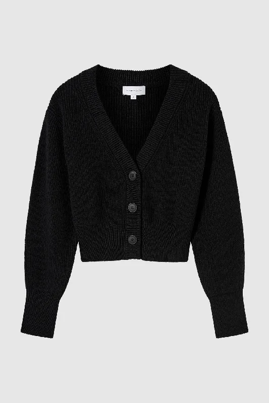 Women's Sweetheart Collar SweatersThe Classic Cotton Cardigan