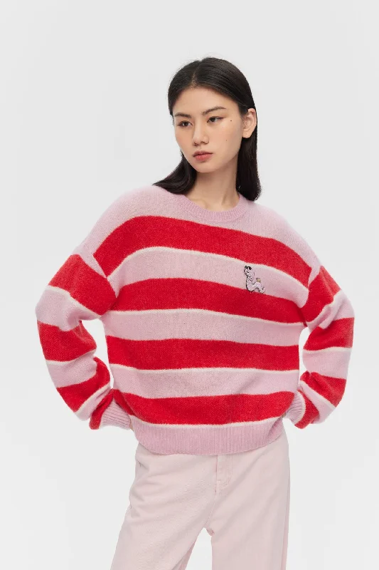 Women's Shawl Collar SweatersRaspberry Cake Sweater