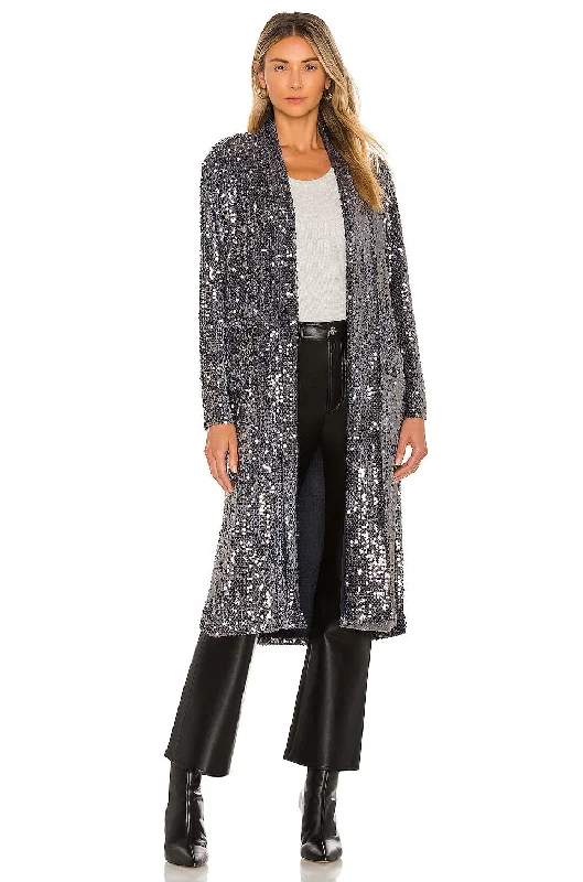 Women's Sweetheart Collar SweatersShow Stopper Duster