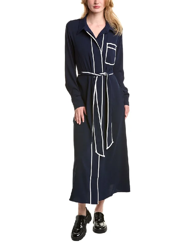 Women's Boat-Neck DressesAlexia Admor Halima Collared Shirtdress