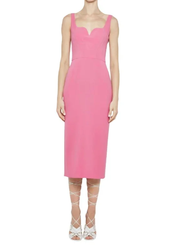 Women's Bodycon DressesParadise Sleeveless Tank Dress In Pink