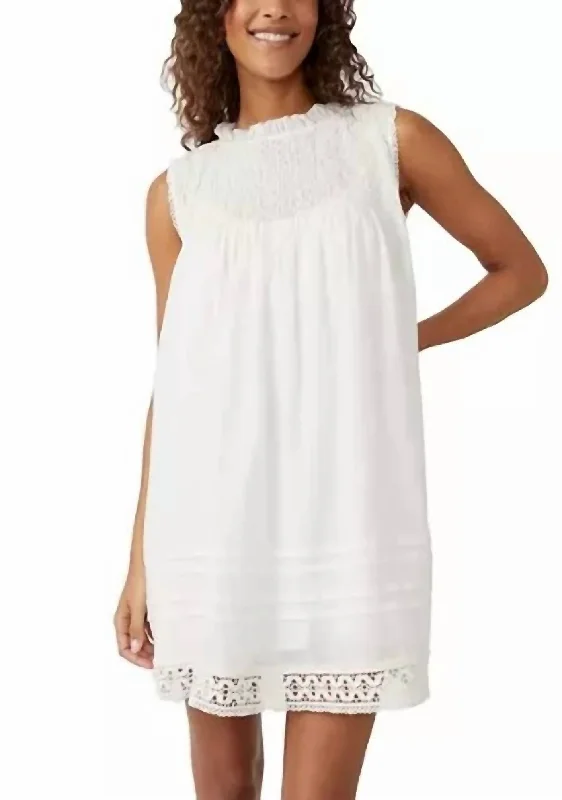 Women's Boat Collar DressesShea Shift Dress In Ivory