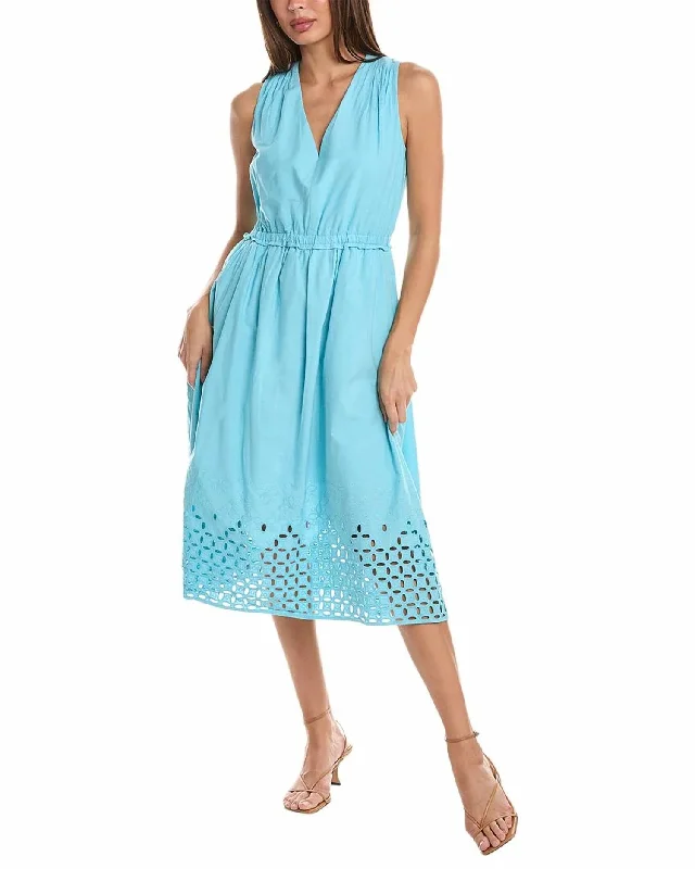 Women's Sleeveless DressesVivien Dress In Capri