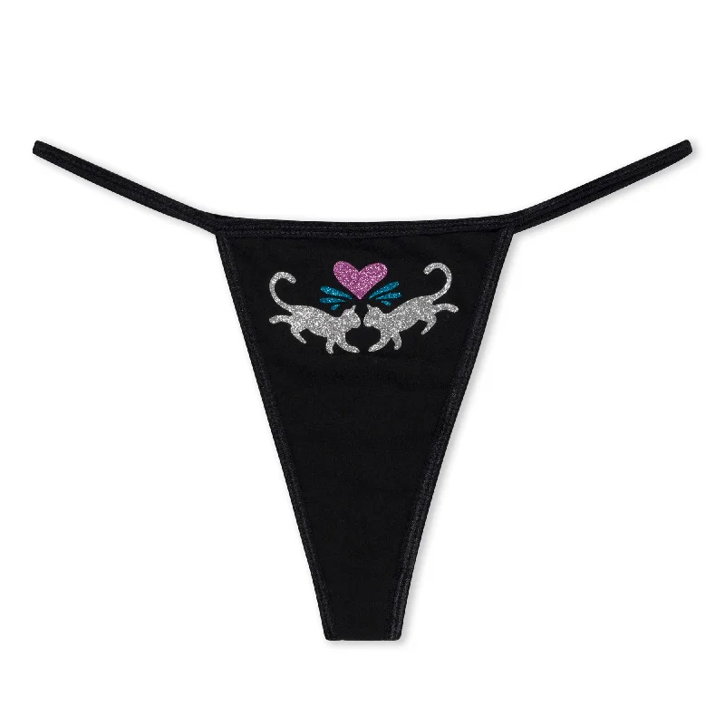 Women's Blouse with Collarless DesignHyaena Thong (Black)